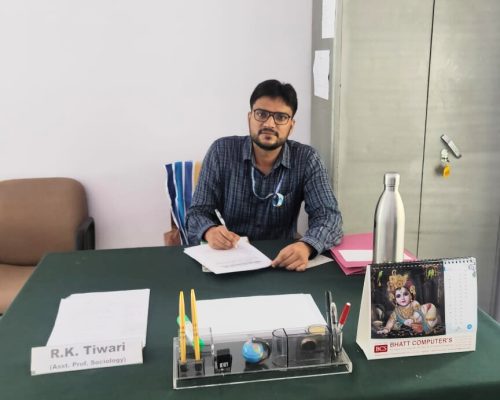 Dr. R.K Tiwari_sociology Sociology students attending seminar at GDC Baluwakote Rahul Kumar Tiwari Dr. R.K Tiwari Sociology Department of sociology